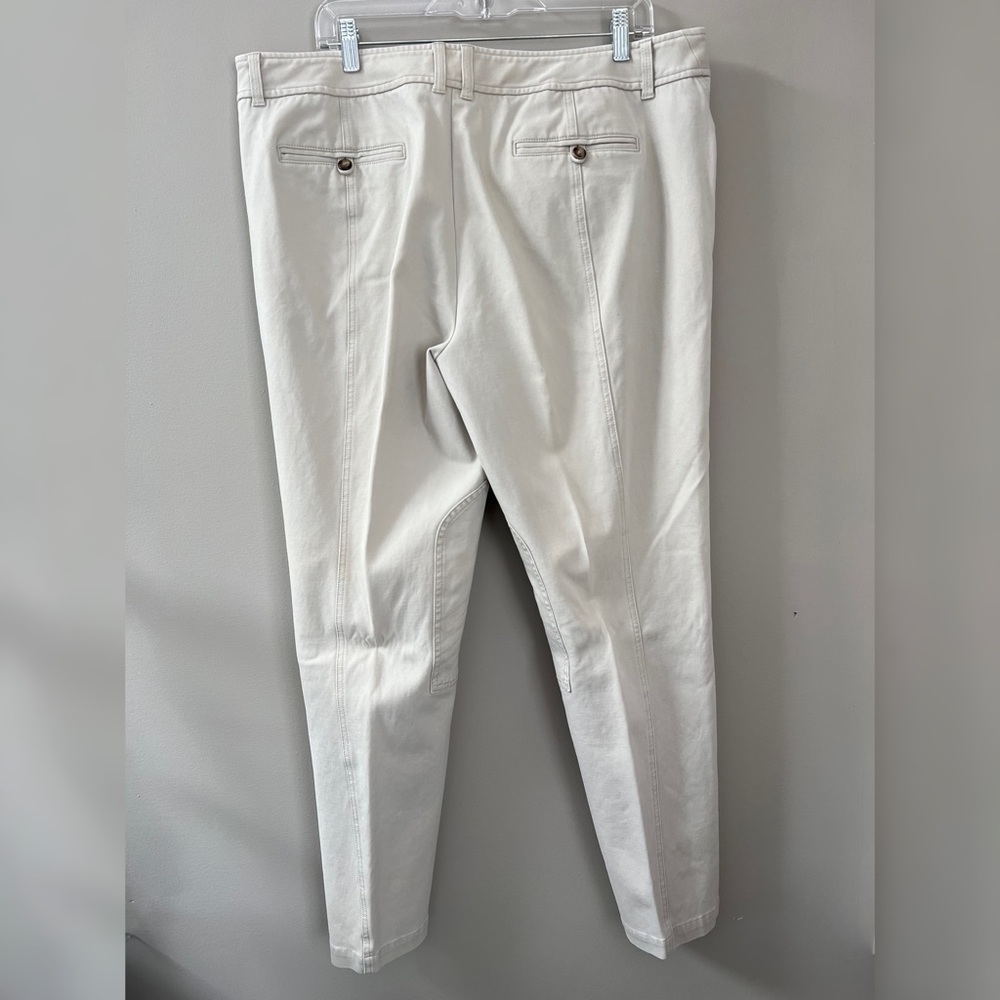 Talbots Twill Riding Pants - Picture 2 of 15
